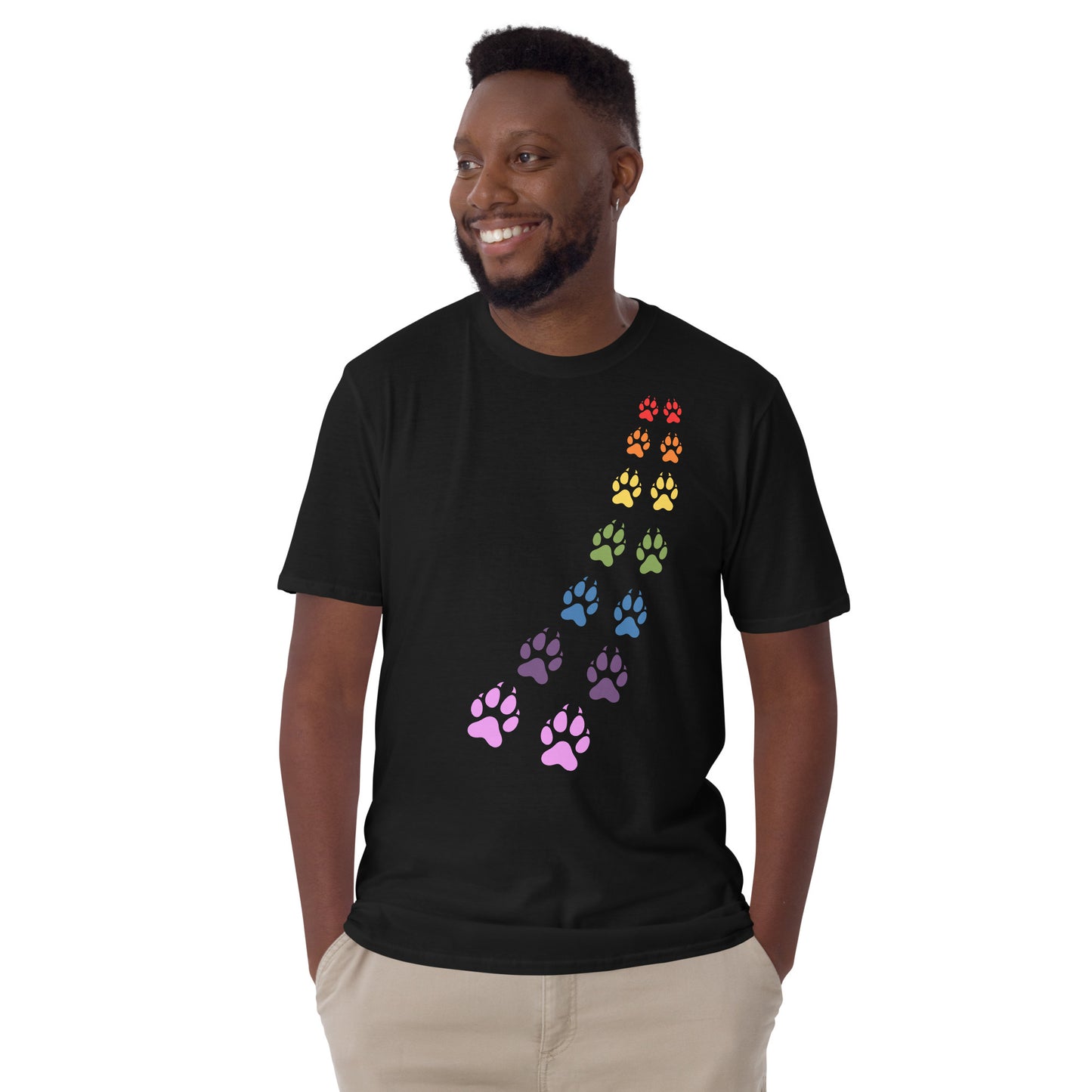 Rainbow paws - Unisex T-Shirt