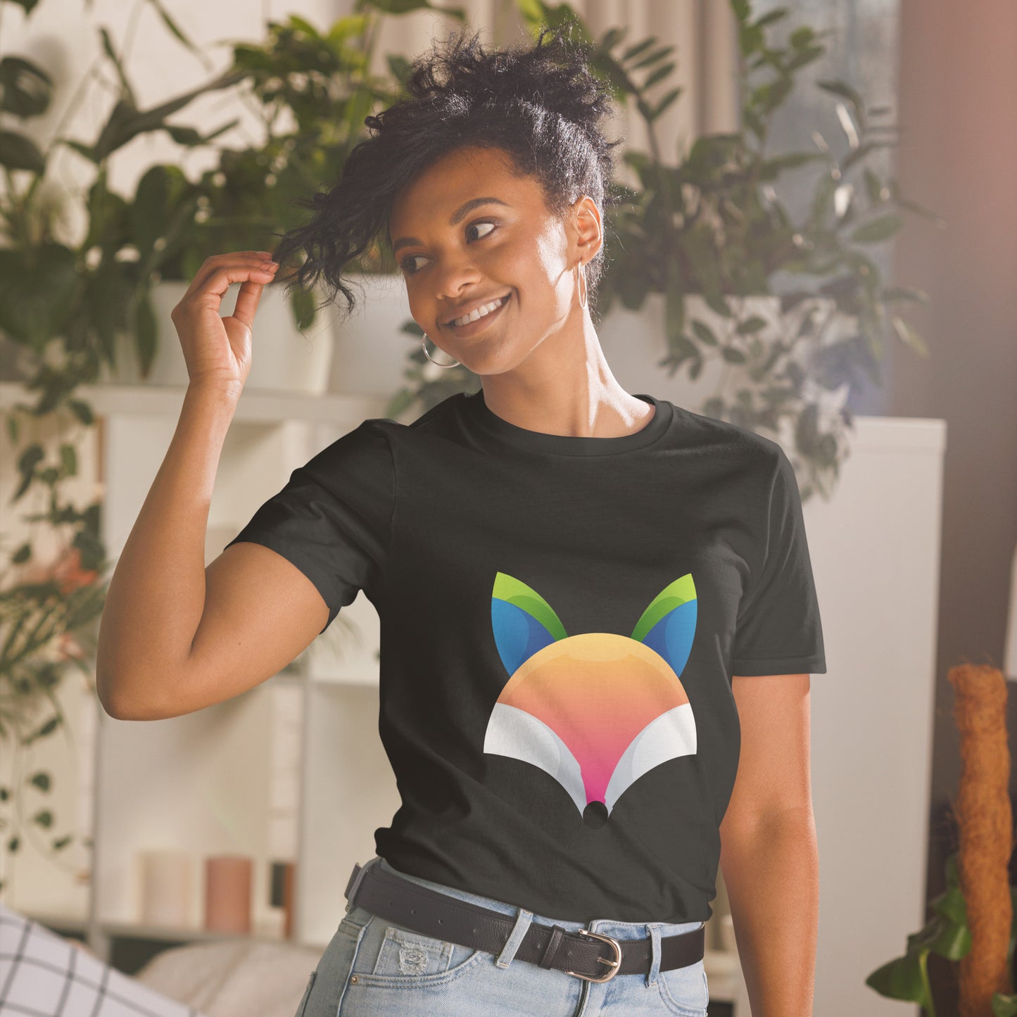 Modern fox - Unisex T-Shirt