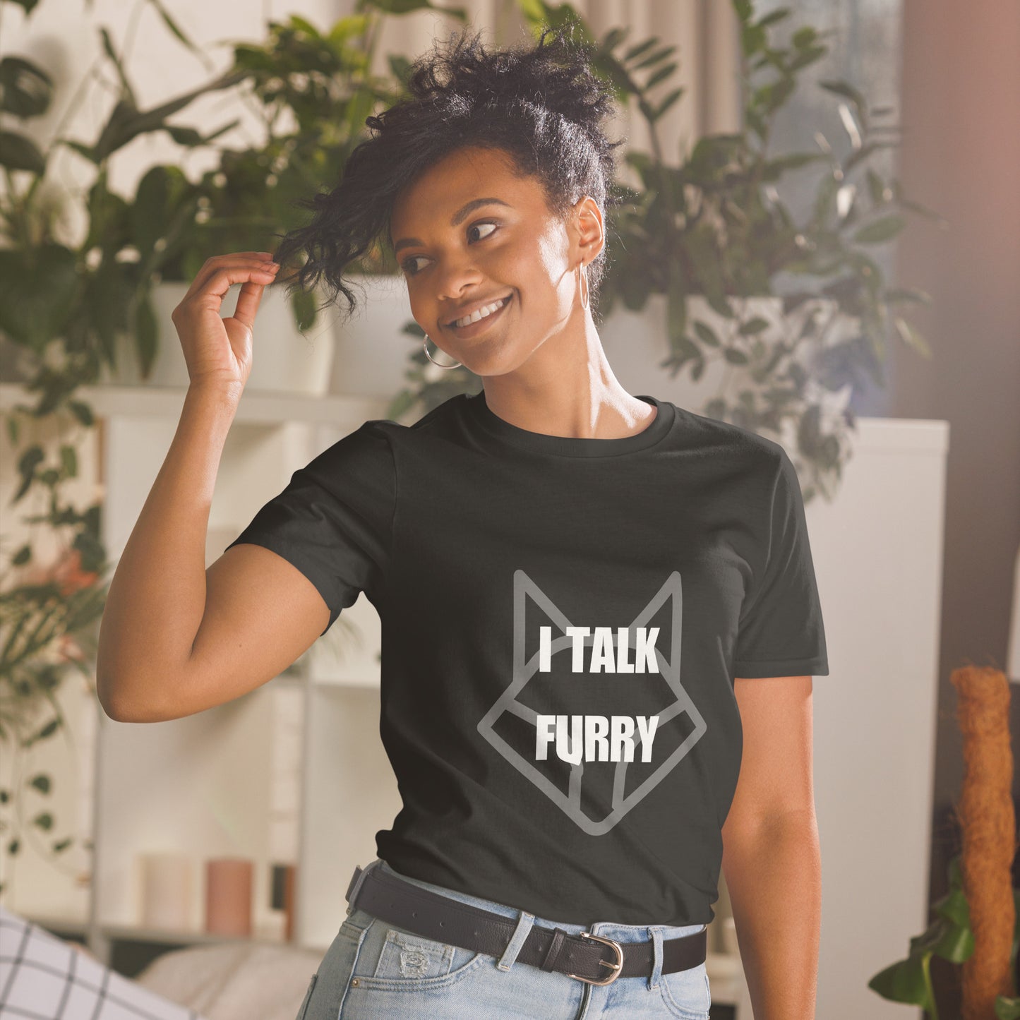 I talk furry - Unisex T-Shirt