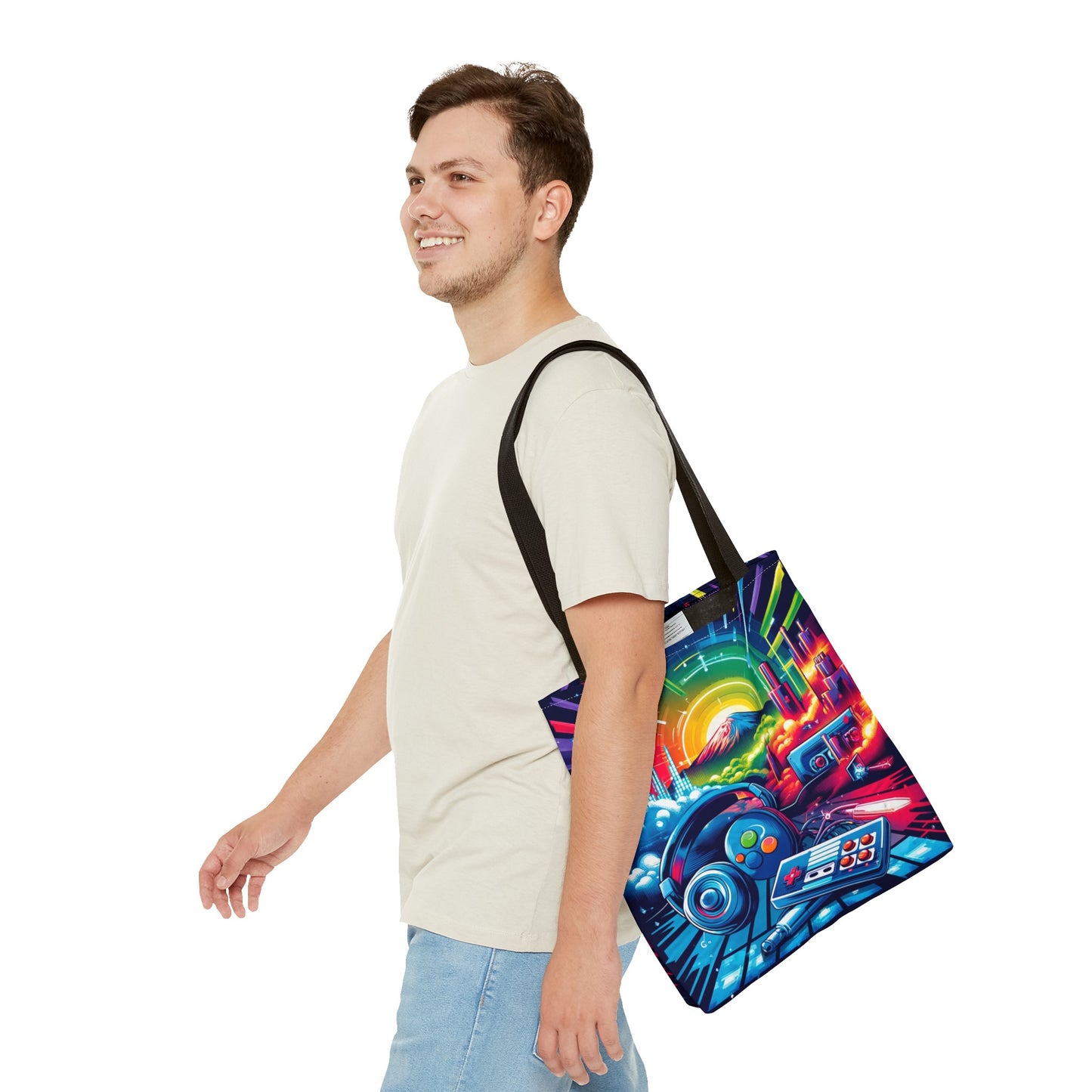 Gamer life - Full colour tote bag