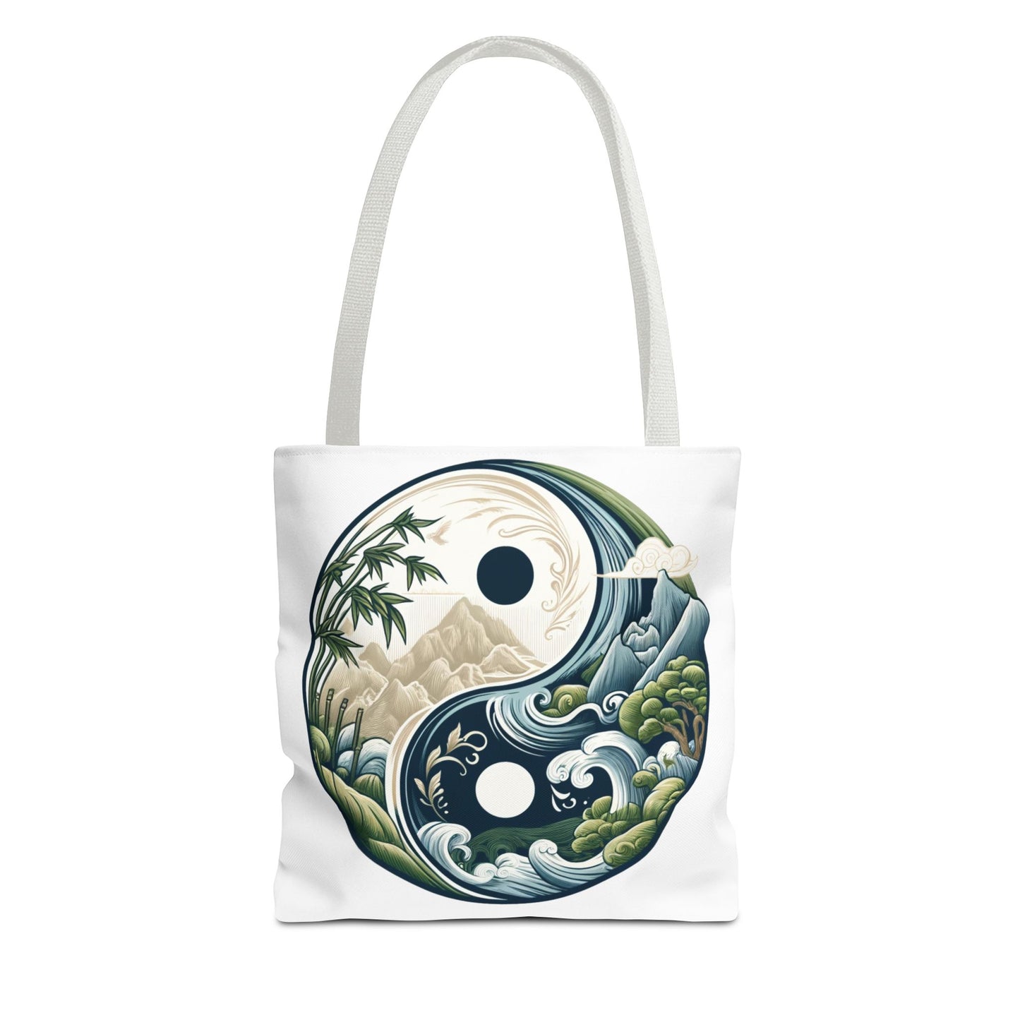 Ying & Yang mountains - Tote Bag