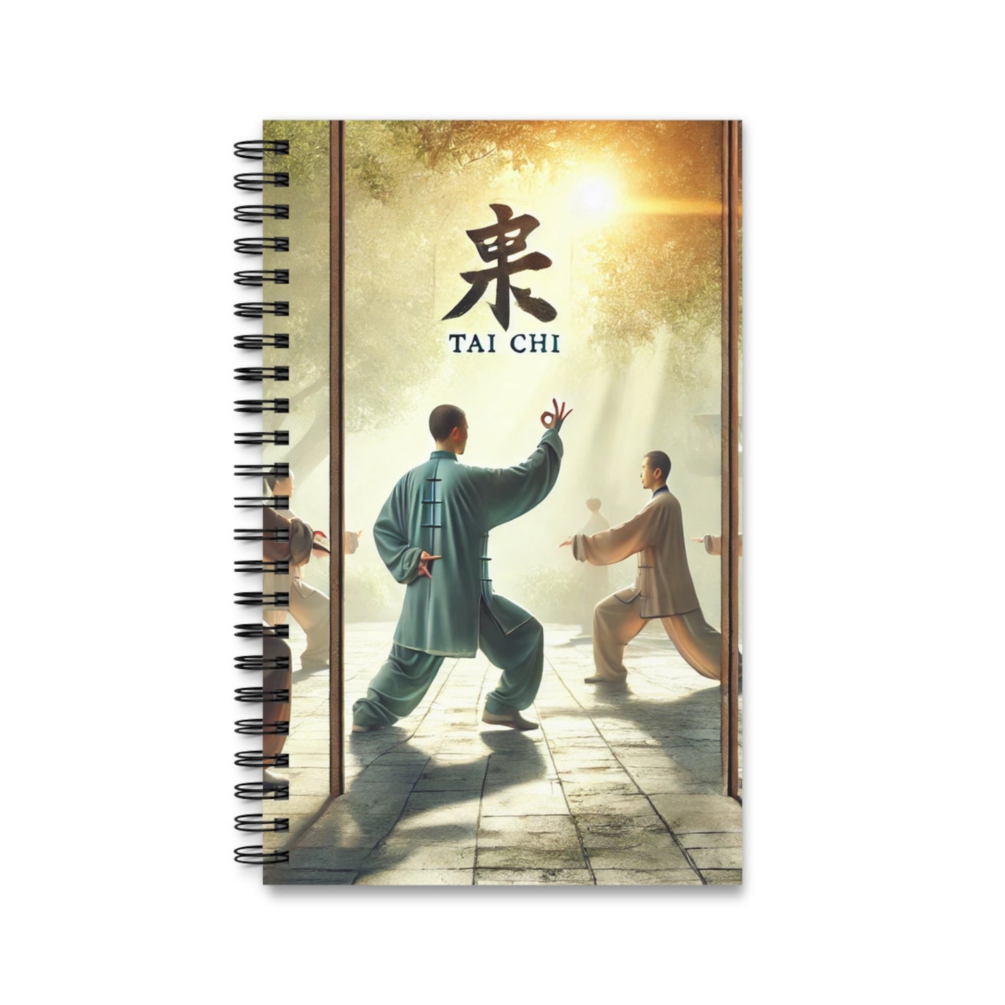 Tai Chi school - Spiral Notebook