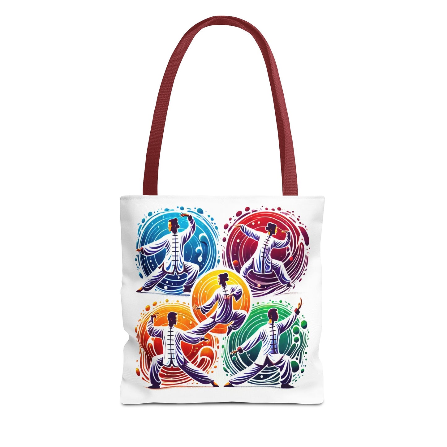 Tai Chi styles in color - Tote Bag