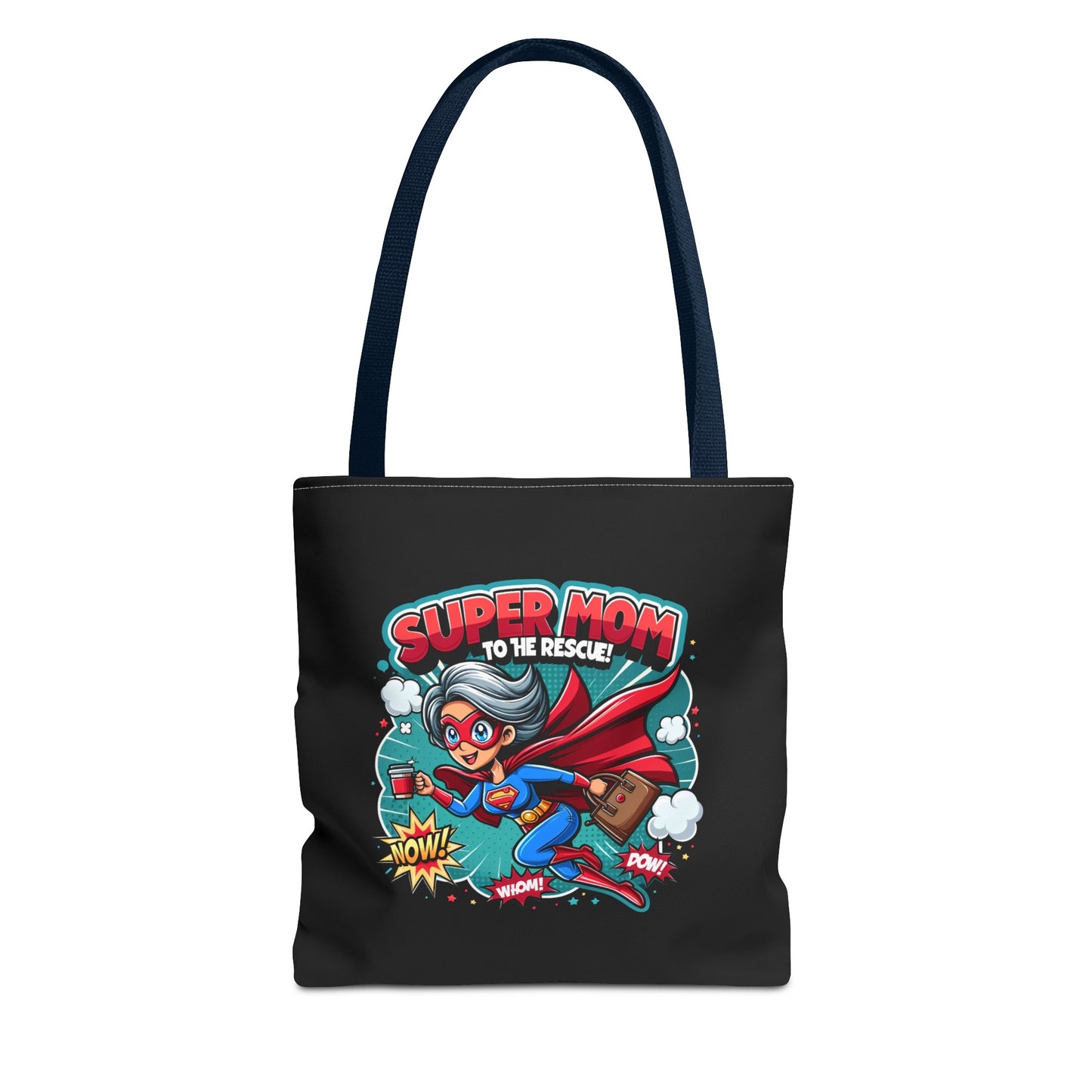 Super Mom to the rescue - Full colour tote bag