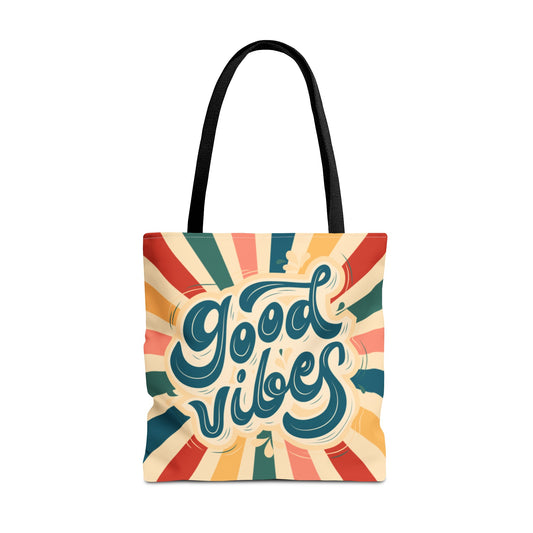 Good Vibes - Full colour tote Bag