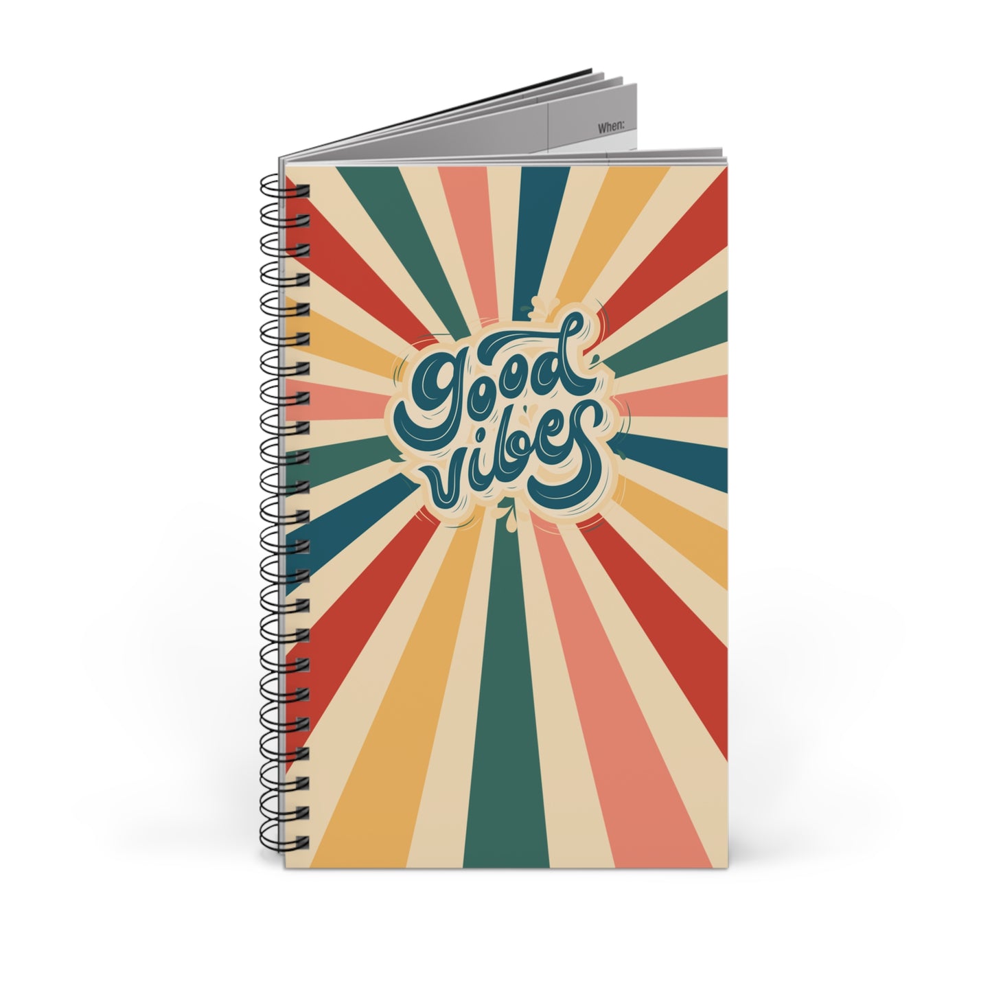 Good vibes - Spiral Notebook