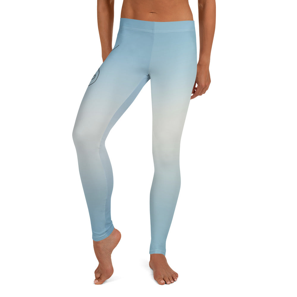 Cat light blue - Leggings