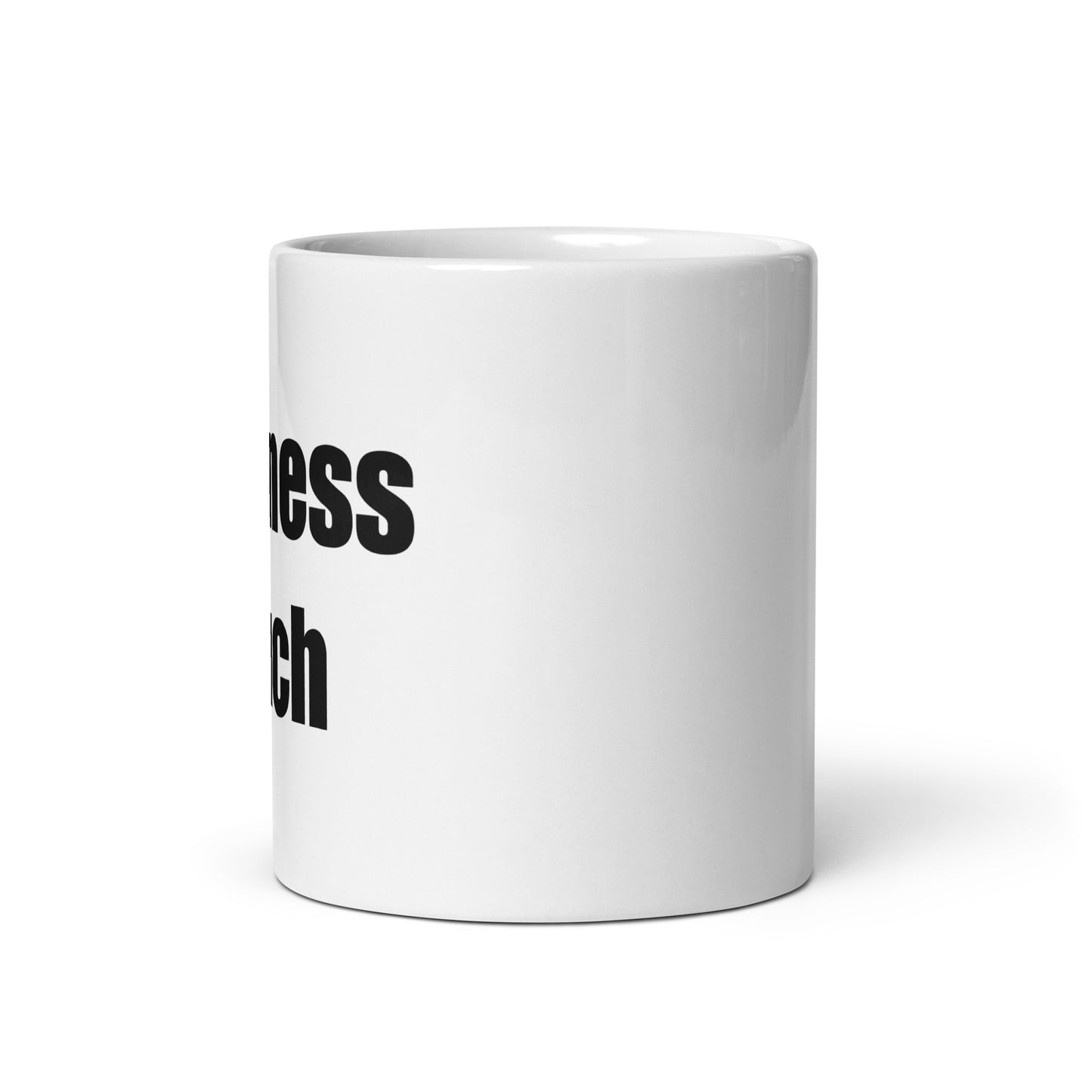 Business much - White glossy mug