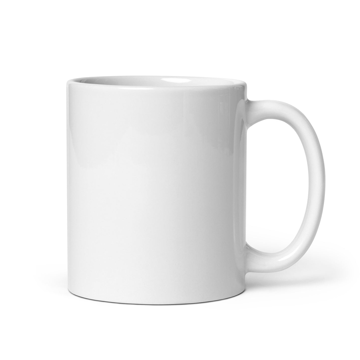 Business much - White glossy mug