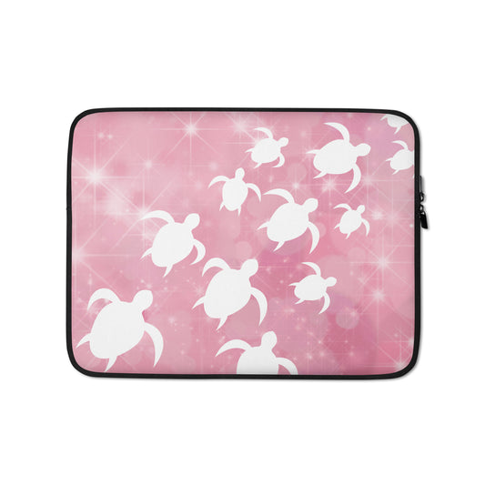 Pink turtles - Laptop Sleeve