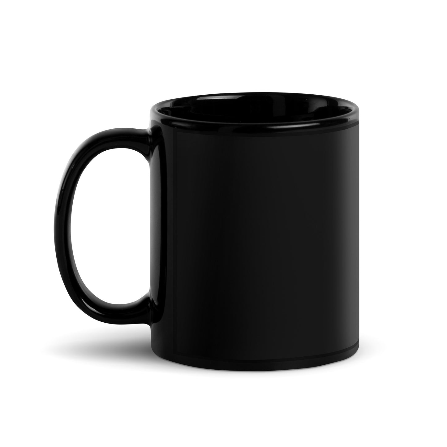 EW. People - Black Glossy Mug