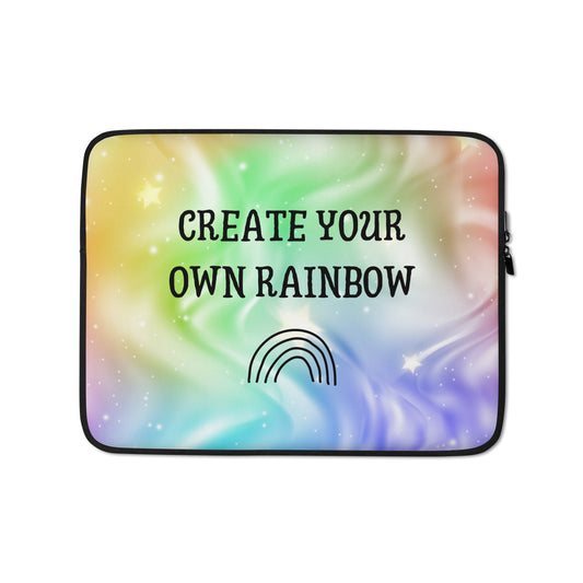 Create your own rainbow - Laptop Sleeve