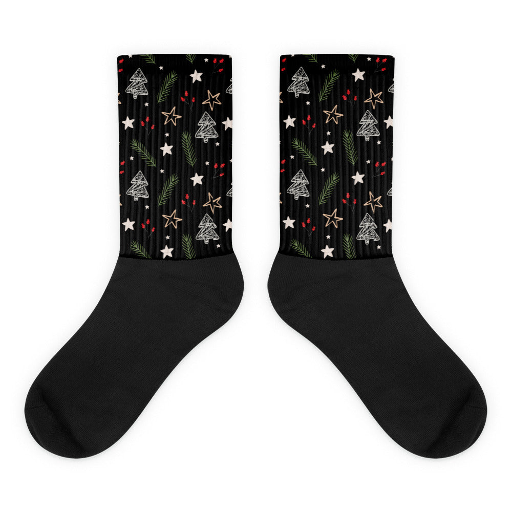 Christmas black - Socks