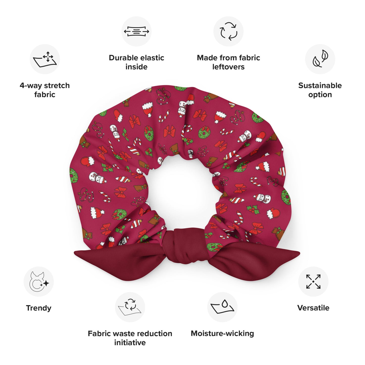 Red Christmas - Scrunchie