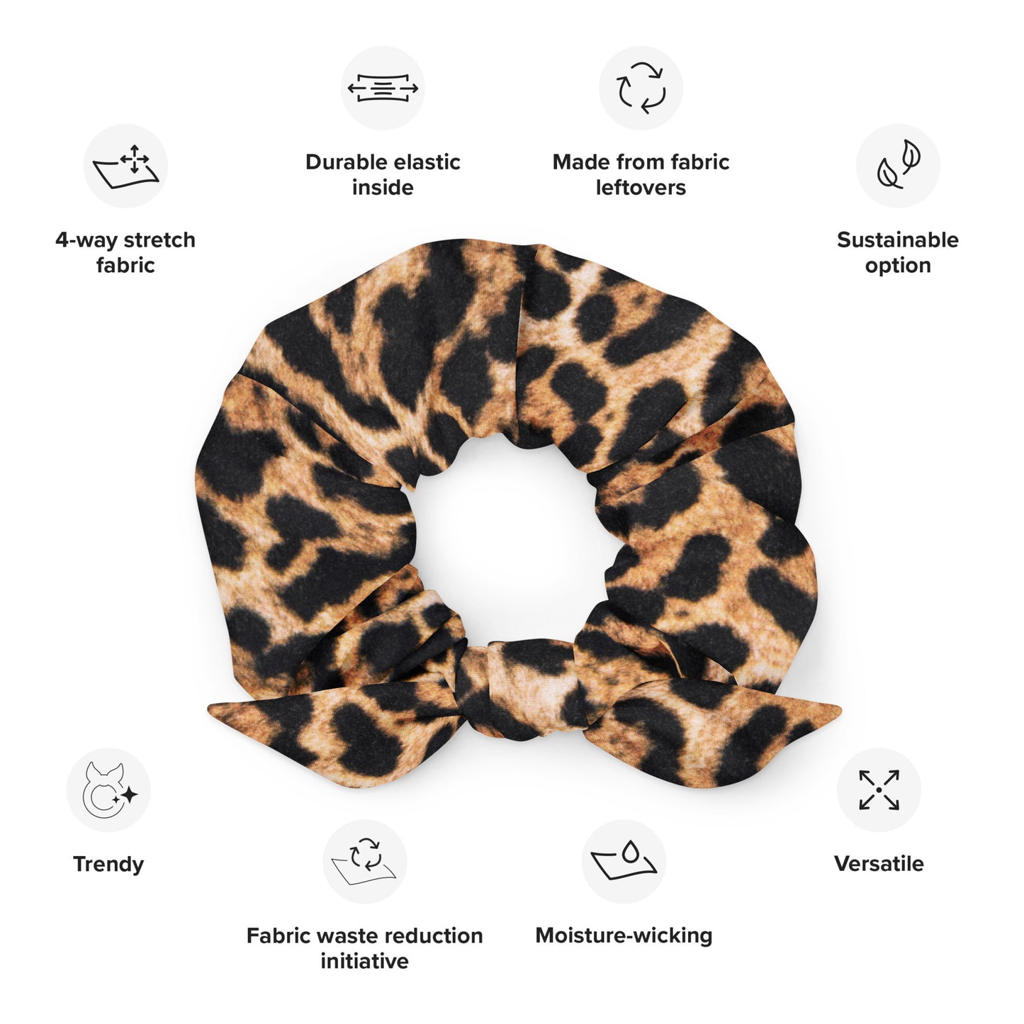 Cheetah - Scrunchie