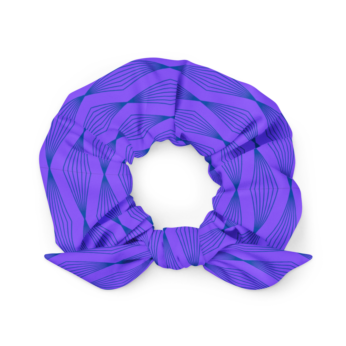 Purple pattern - Scrunchie