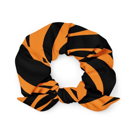 Tiger - Recycled Scrunchie